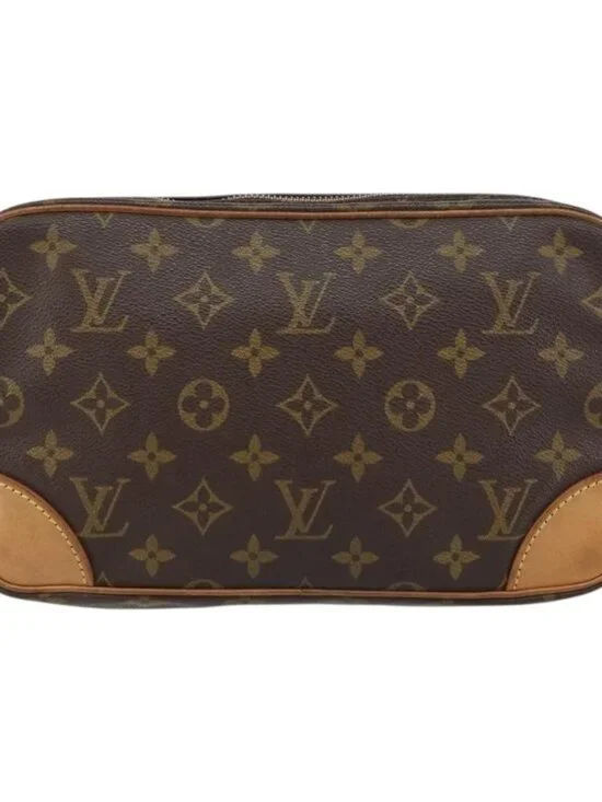 LOUIS VUITTON Monogram Marly Dragonne GM Clutch Bag M51825 LV Auth gh1587 - Picture 3 of 16